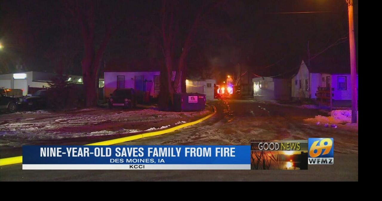 Nine-year-old boy saves his family from home fire | Good News | wfmz.com