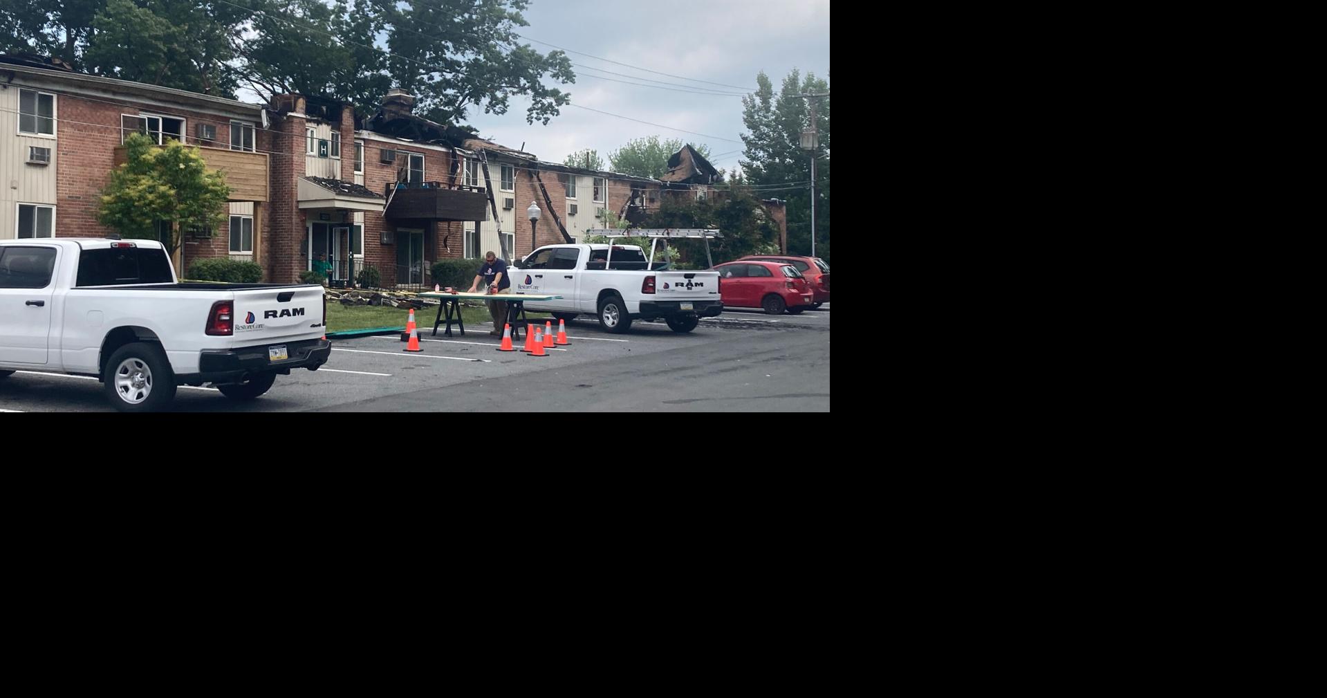 Oak Forest apartment fire in Berks