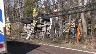 1 dead after dump truck crash in Bucks | Southeastern Pennsylvania ...