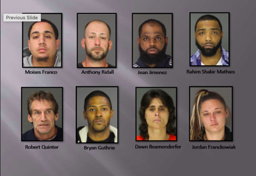 18 captured, 11 still at-large in massive Berks County drug bust