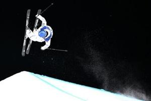 China's freeski star Gu recovers from crash to soar into Olympic big air final