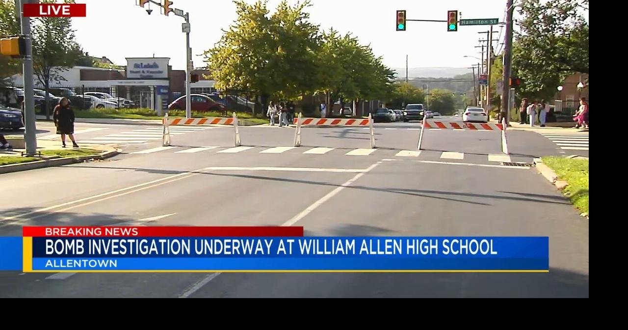 William Allen High School students dismiss early after bomb threat