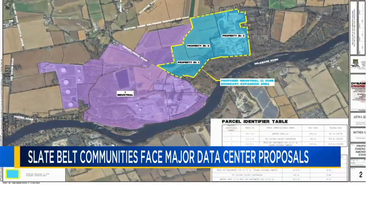 2 Slate Belt communities face major data center proposals