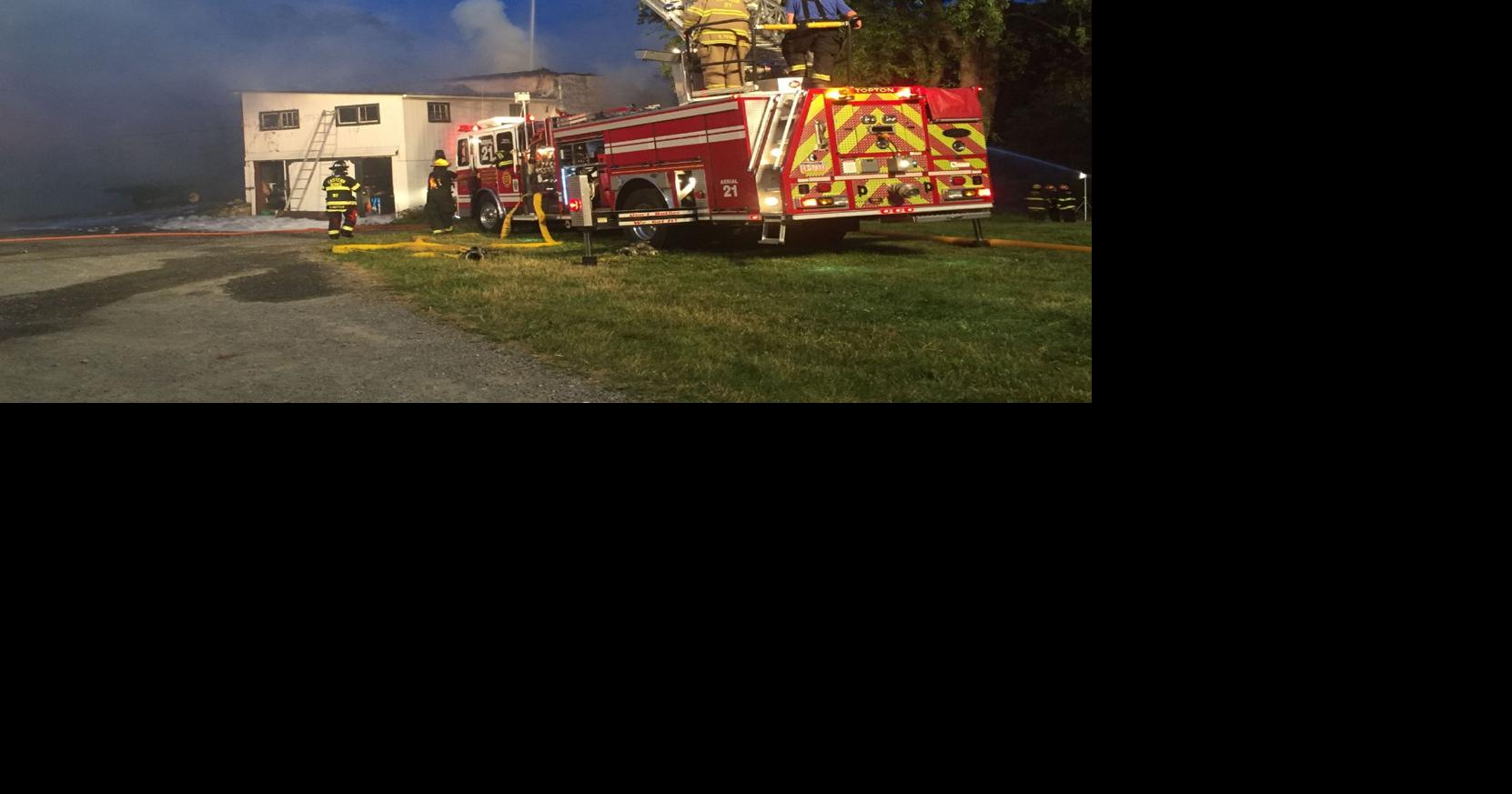 Horses rescued from ferocious barn fire in Berks County | Berks ...