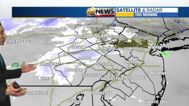 We follow some snow this morning and the potential of a white Christmas |  Weather