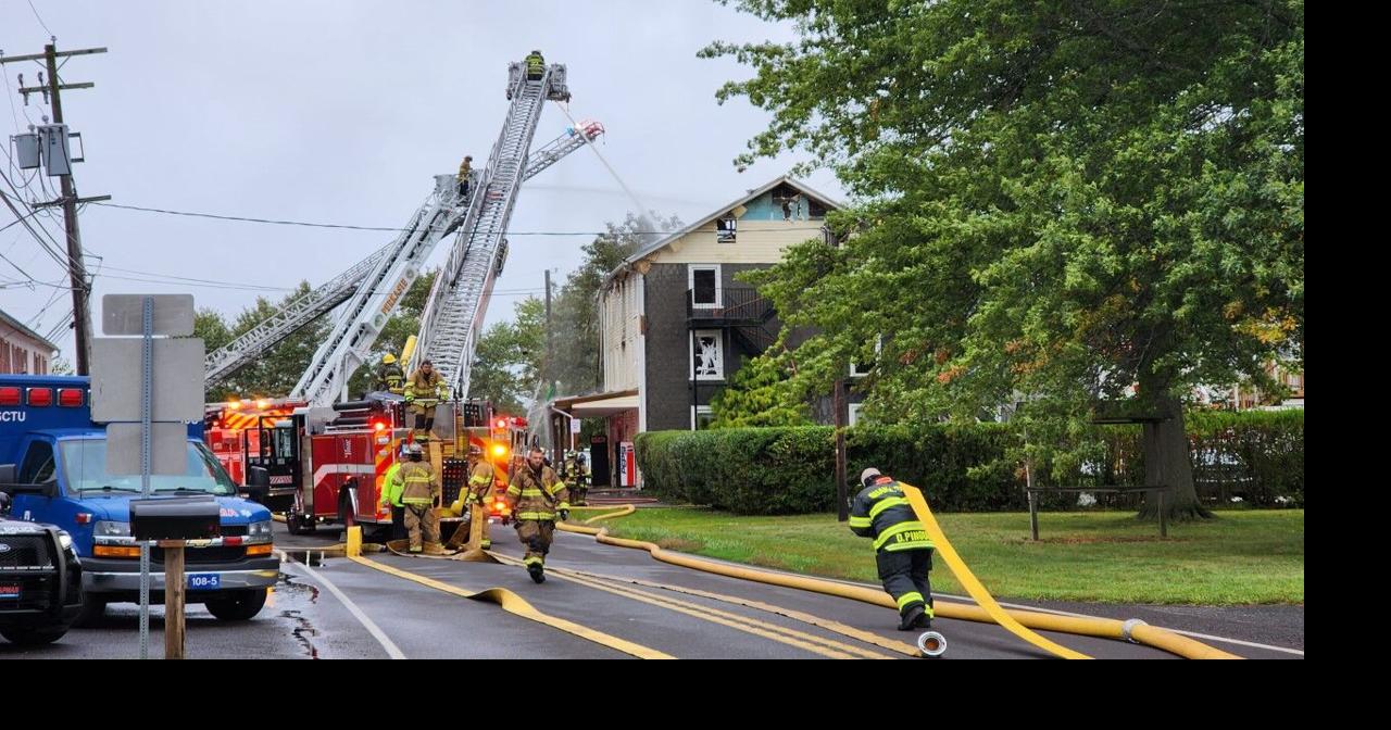 West Rockhill Township fire flames controlled