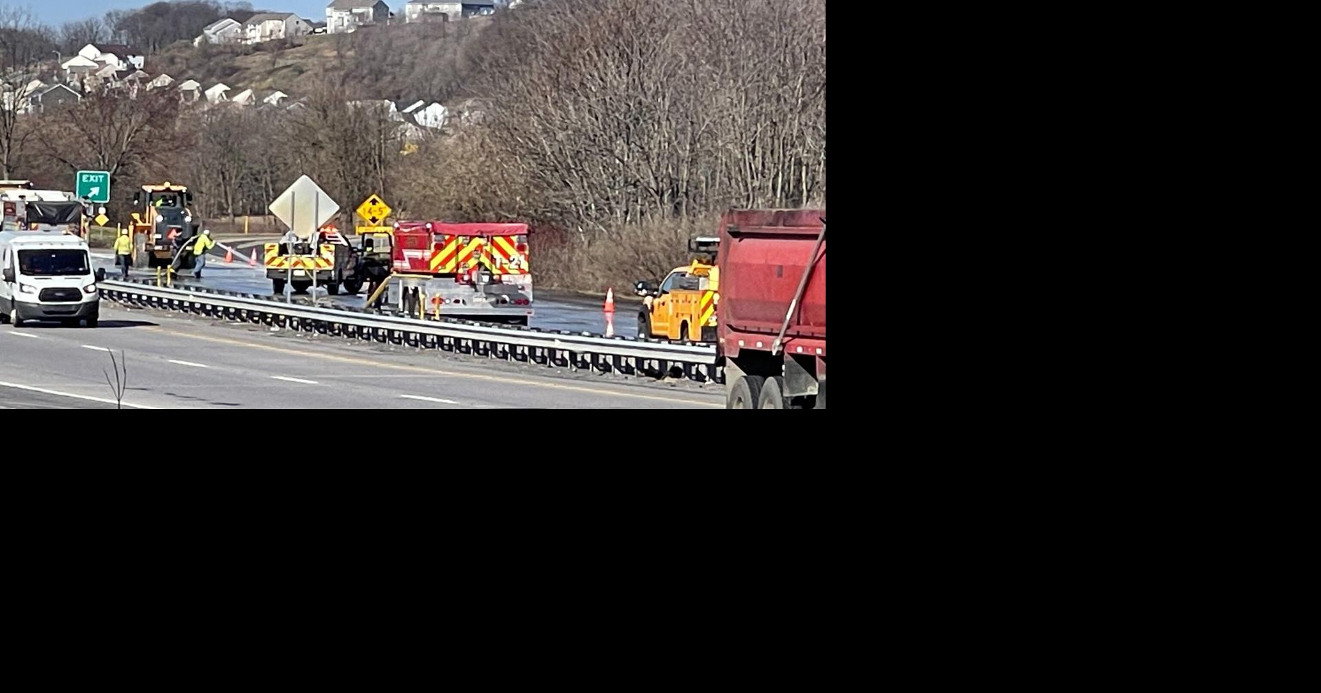 Concrete spill on 222 causes traffic headache Berks Regional News