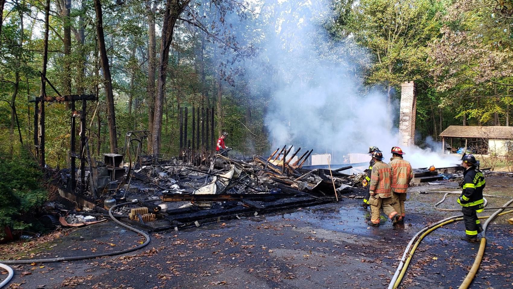 Fire company helps firefighter after blaze destroys home | Berks ...