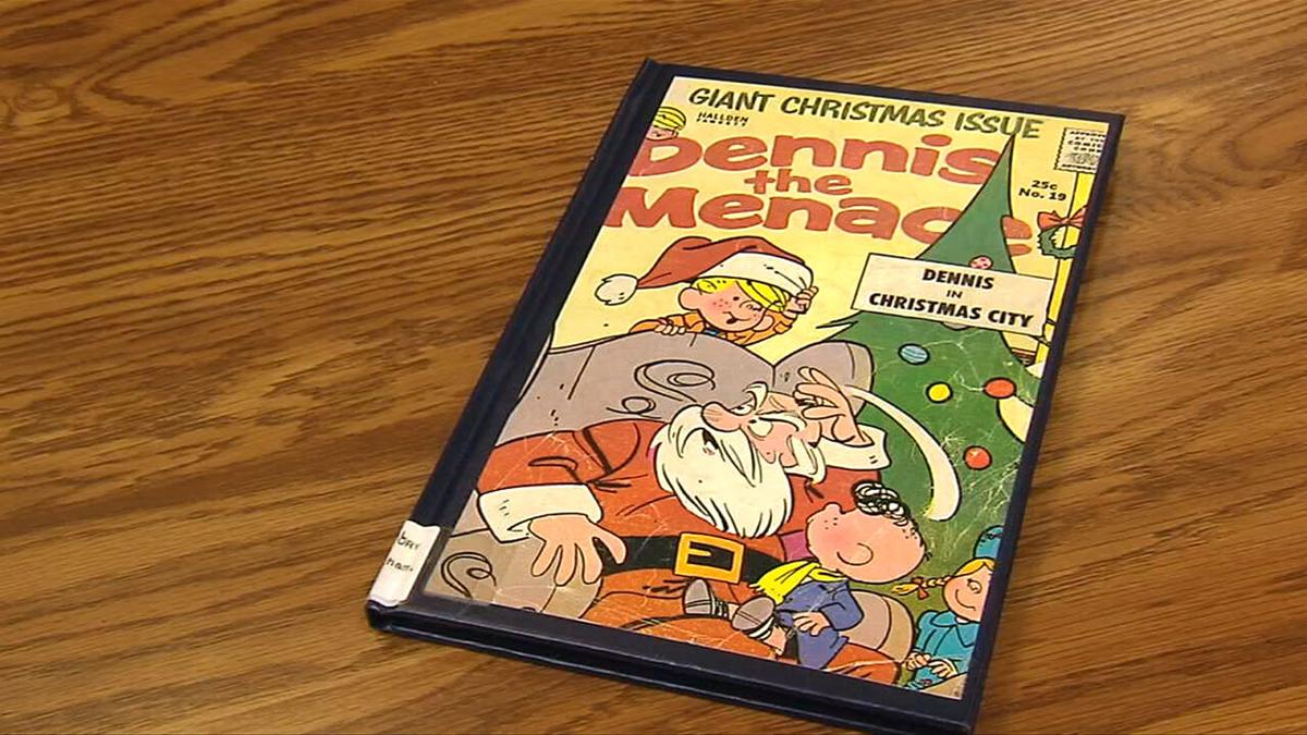 Dennis the Menace in Bethlehem the Christmas City comic cover