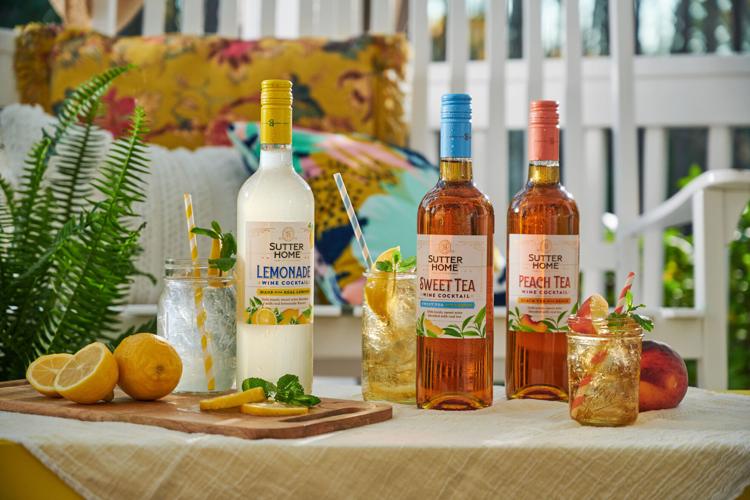SUTTER HOME FAMILY VINEYARDS TAPS INTO TEA AND LEMONADE TRENDS WITH NEW