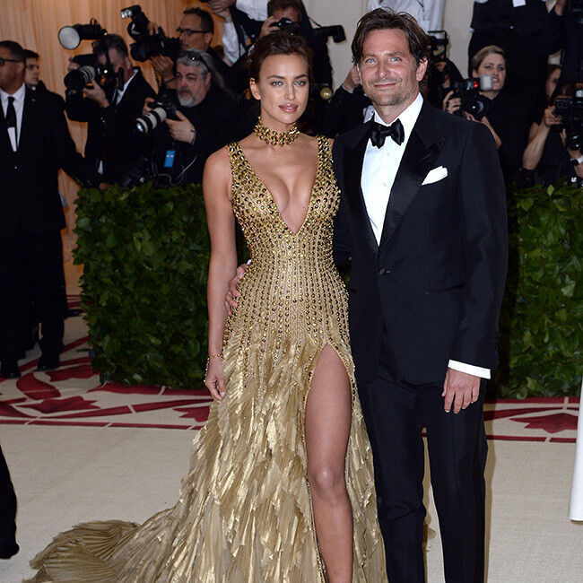 Bradley Cooper & Irina Shayk Chat Inside 2023 Met Gala 