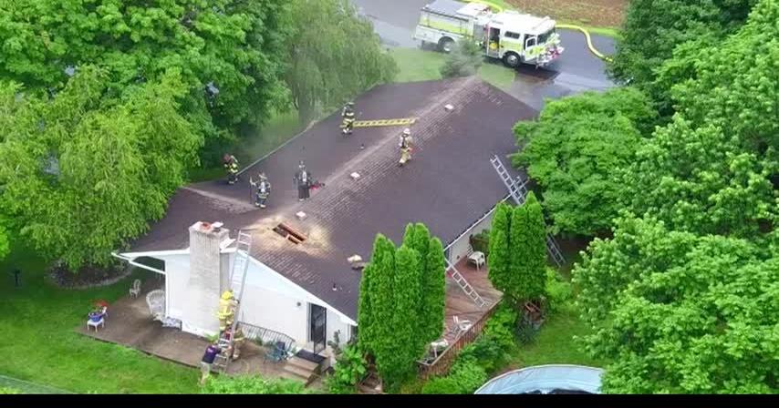 Crews knock down house fire in Bethlehem Twp. | Lehigh Valley Regional ...
