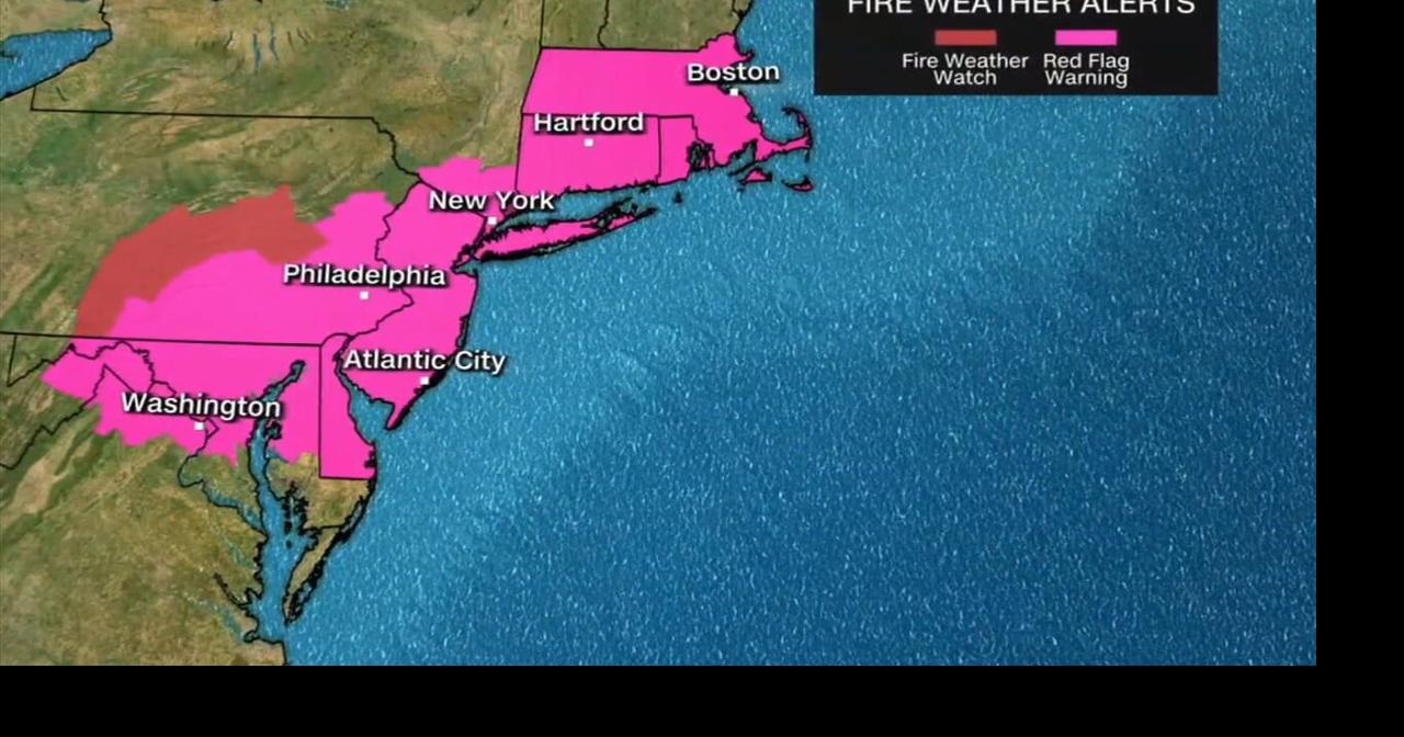 More than 50 million people under red flag warnings | Lehigh Valley ...