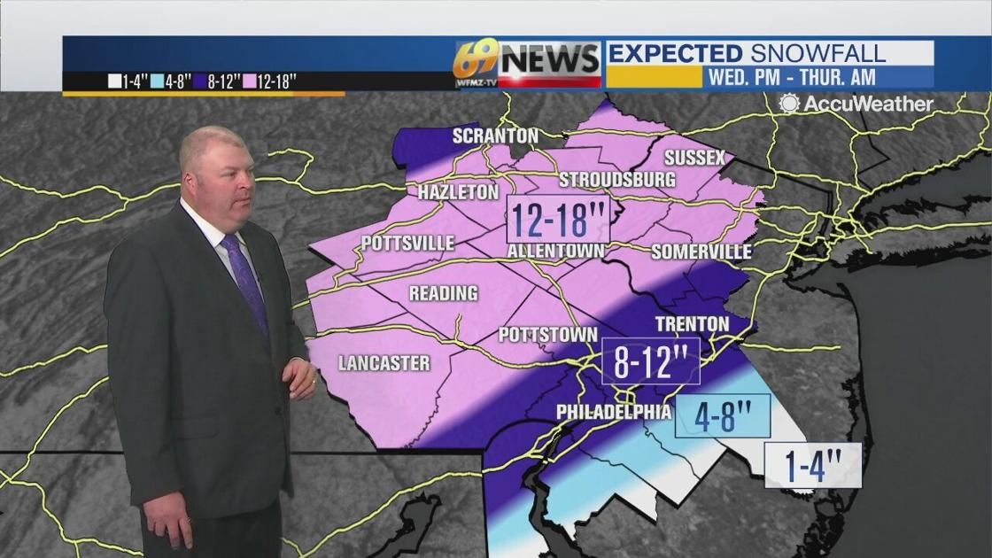 Some rainy, snowy Monday when we observe a big Nor Easter from Wednesday to Thursday |  Weather