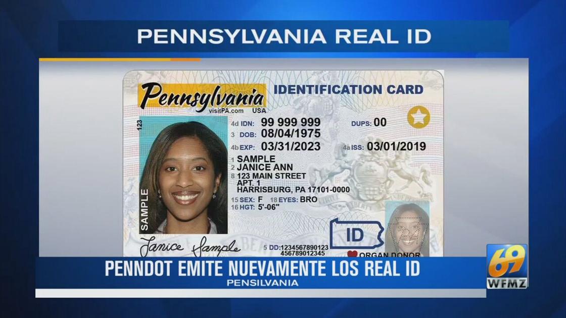 Penndot Emite Nuevamente Los Real Id Wfmz Com