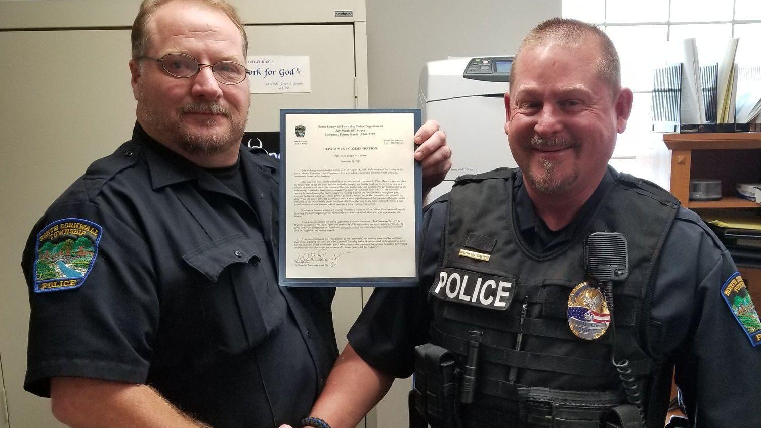 Police chief's resignation announced after officer's arrest