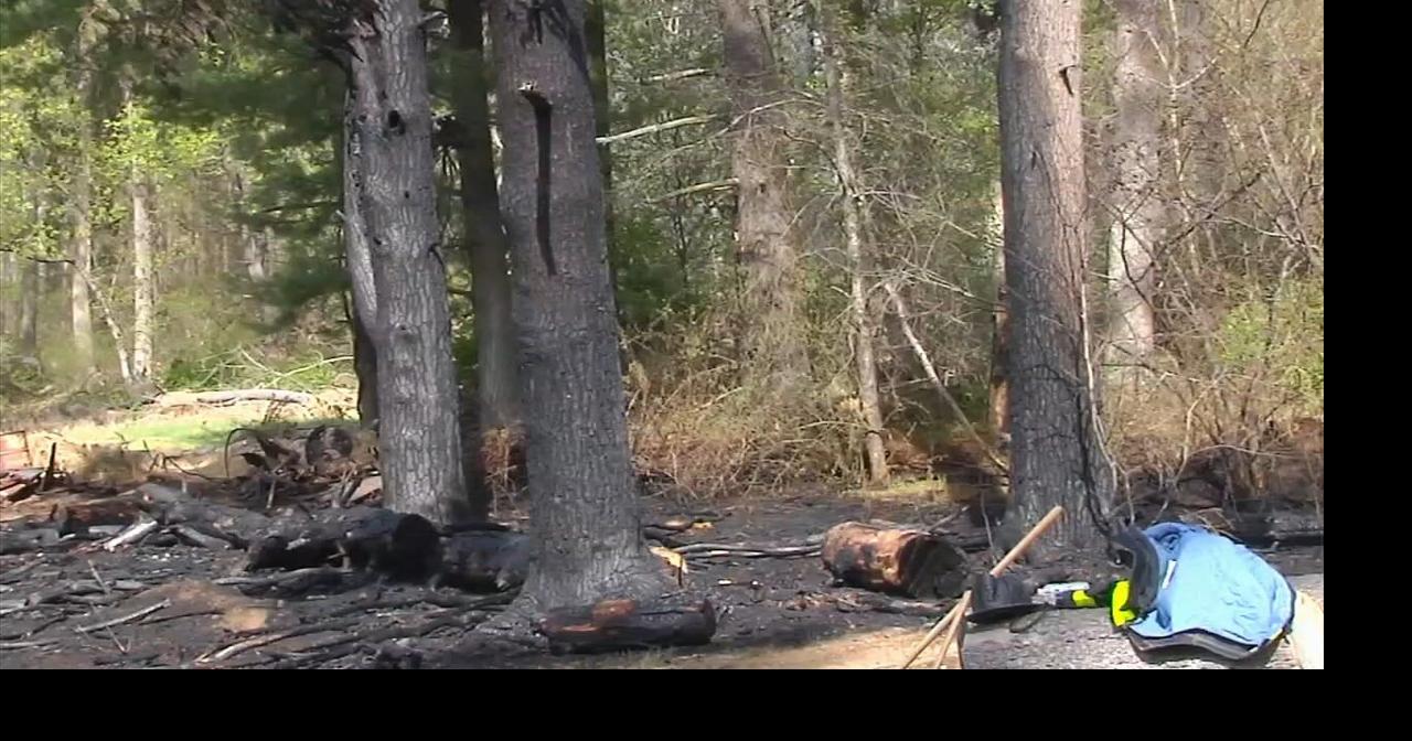 Crews battle brush fire in District Twp. | Eastern Berks County | wfmz.com