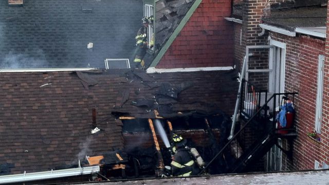 One person driven to hospital after fire in Easton building | Lehigh ...
