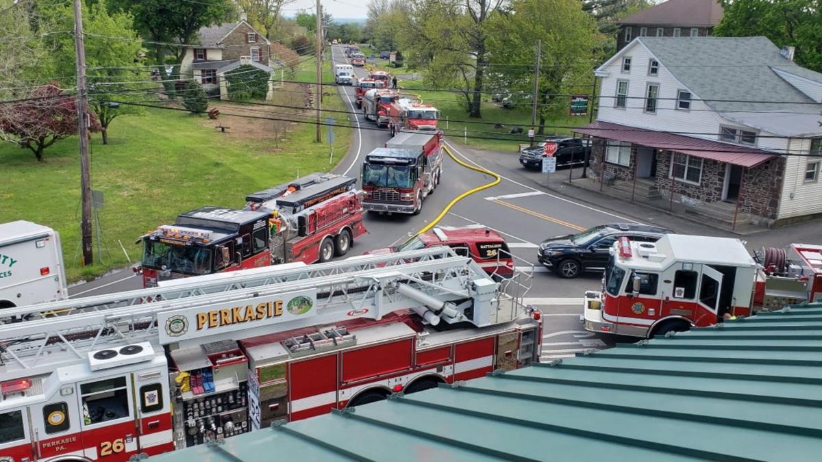 1 dead after SWAT situation, house fire in Hilltown Township