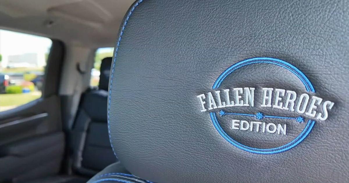 Police, dealership raffling off custom pickup truck for family of fallen state trooper