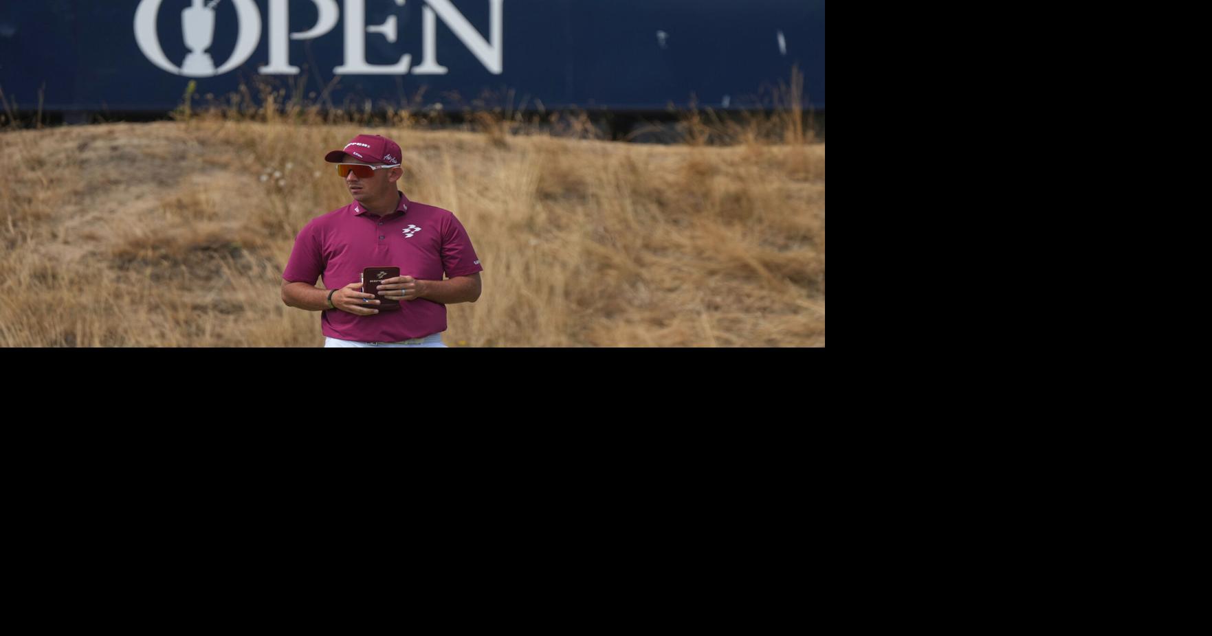 Australian golfer Lucas Herbert matches the major championship record with a 62 at the British Open