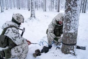 In Finland's forests, soldiers re-learn how to lay anti-personnel mines