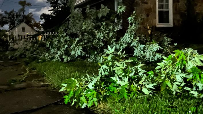 Trees down, thousands without power in Lehigh Valley after ...