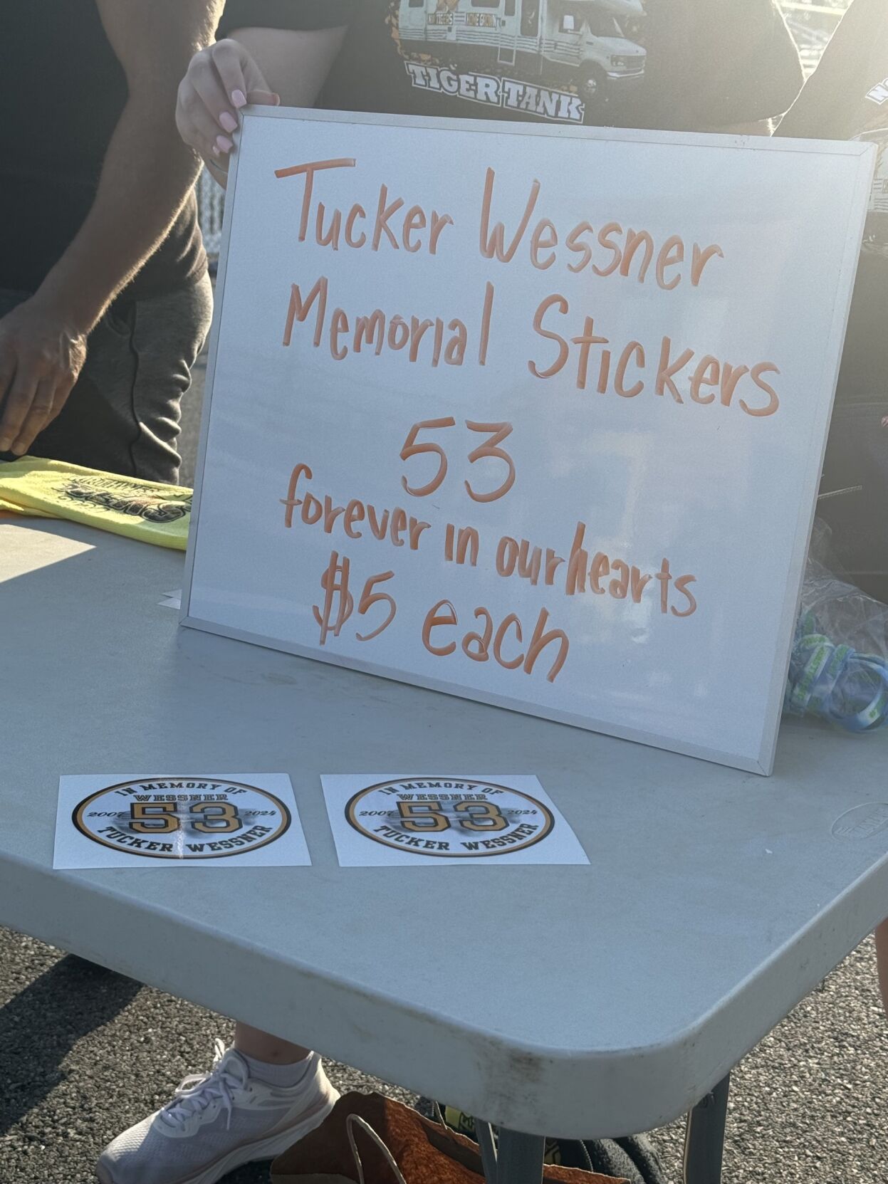 Northwestern Lehigh pays tribute to football player who died last month