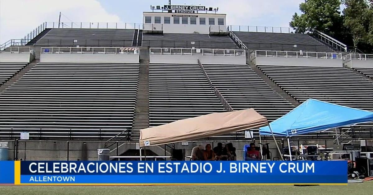 Celebraciones en estadio J. Birney Crum | Noticias | wfmz.com