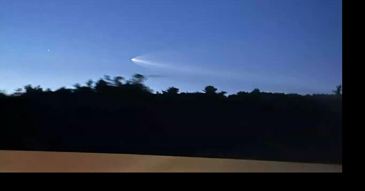 SpaceX Falcon 9 launch creates spectacular early-morning view across Lehigh Valley