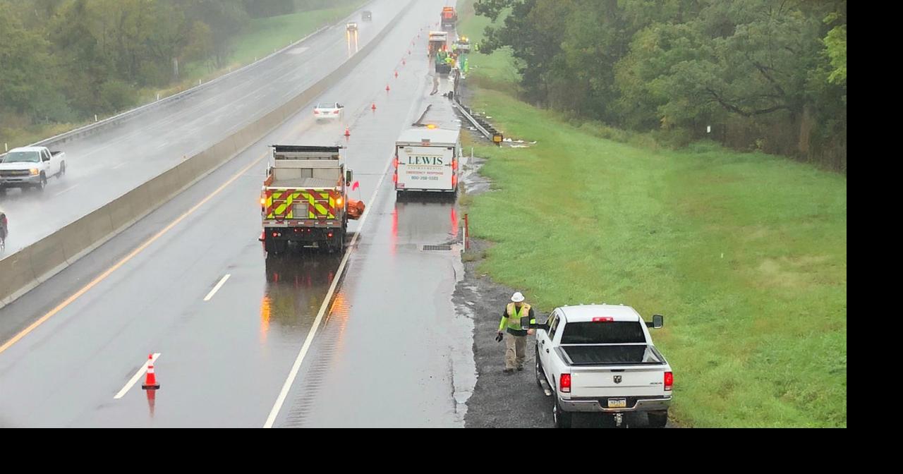 Detour lifted after crash closes Pa. Turnpike westbound at Reading