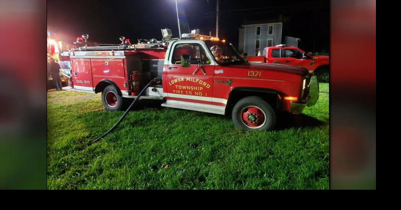 Lower Milford Twp. Fire Company auctioning off 1983 brush truck that