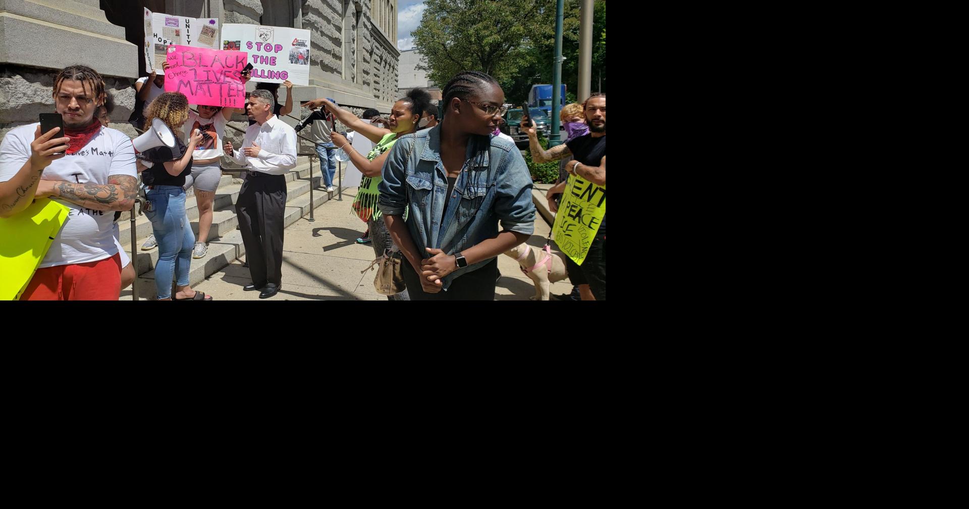 Peaceful protests over Floyd's death continue in Reading | Berks ...