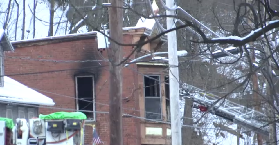 Fire damages old Schuylkill County building, no one hurt | Poconos and ...