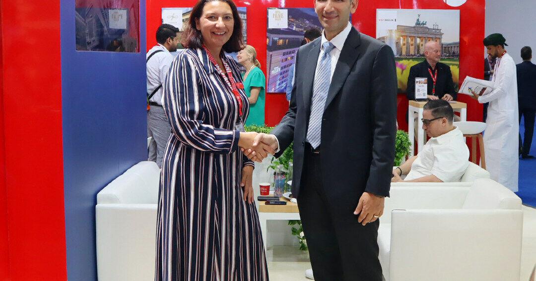 ( from left to right): Yamina Sofo, Director at the German National Tourist Office (GNTO GCC), and Mamoun Hmedan, Chief Commercial officer and Managing Director, MENA and India, Wego - Vimarsana News
