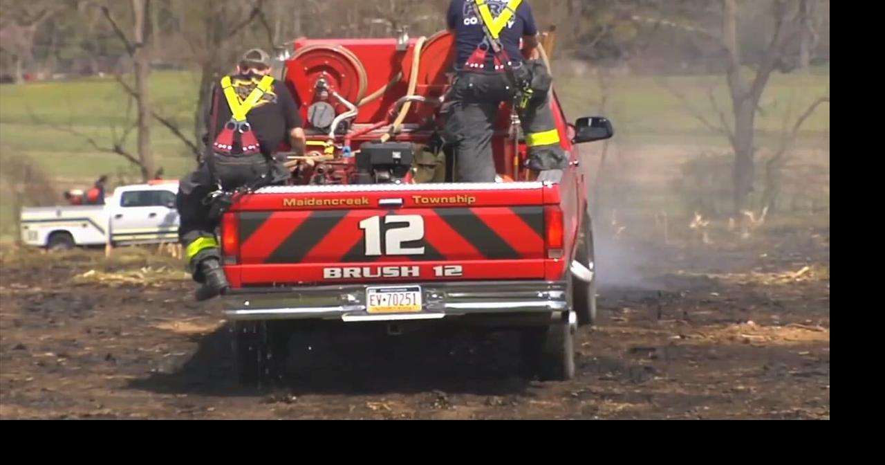 Autoridades de Berks piden precaución tras incendios forestales causados por chispas de motosierra | 69 News Edición En Español | wfmz.com