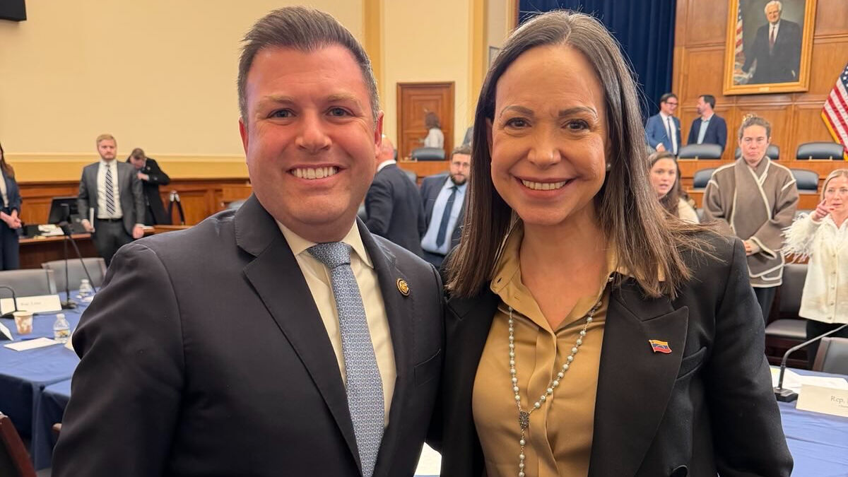 Mackenzie Rabinowitz Congressman Mackenzie and Venezuelan opposition leader meet for ...