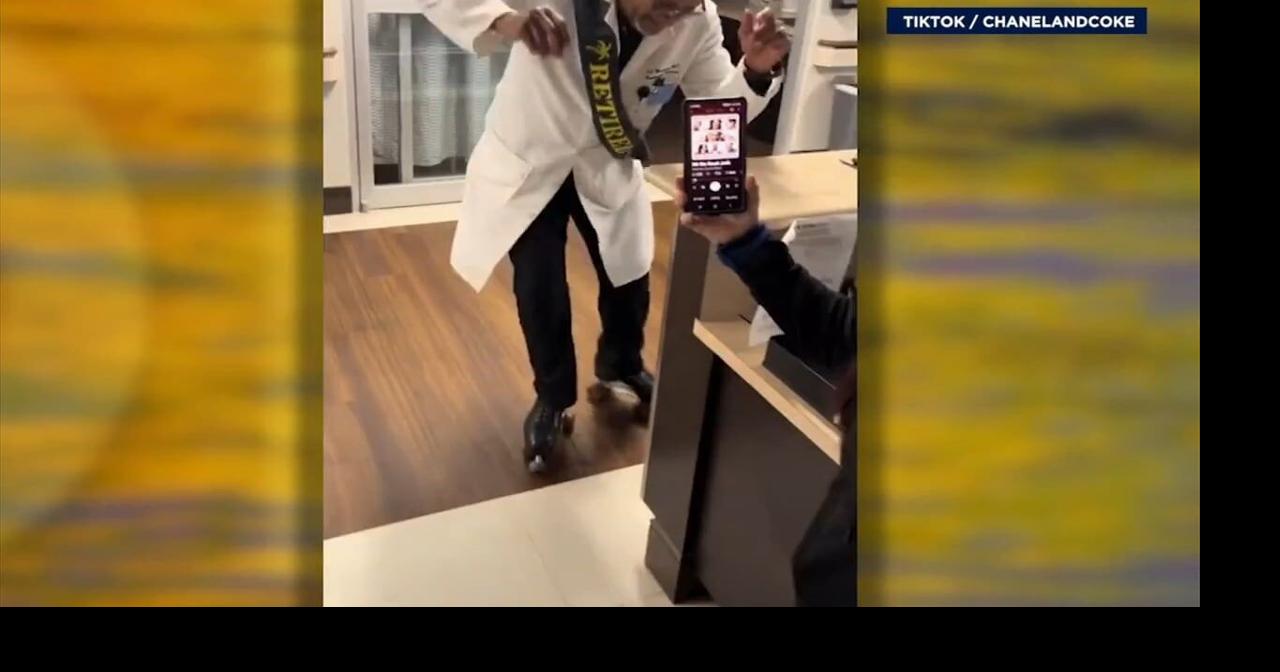 Viral video: Doctor announces retirement in unique way Good News