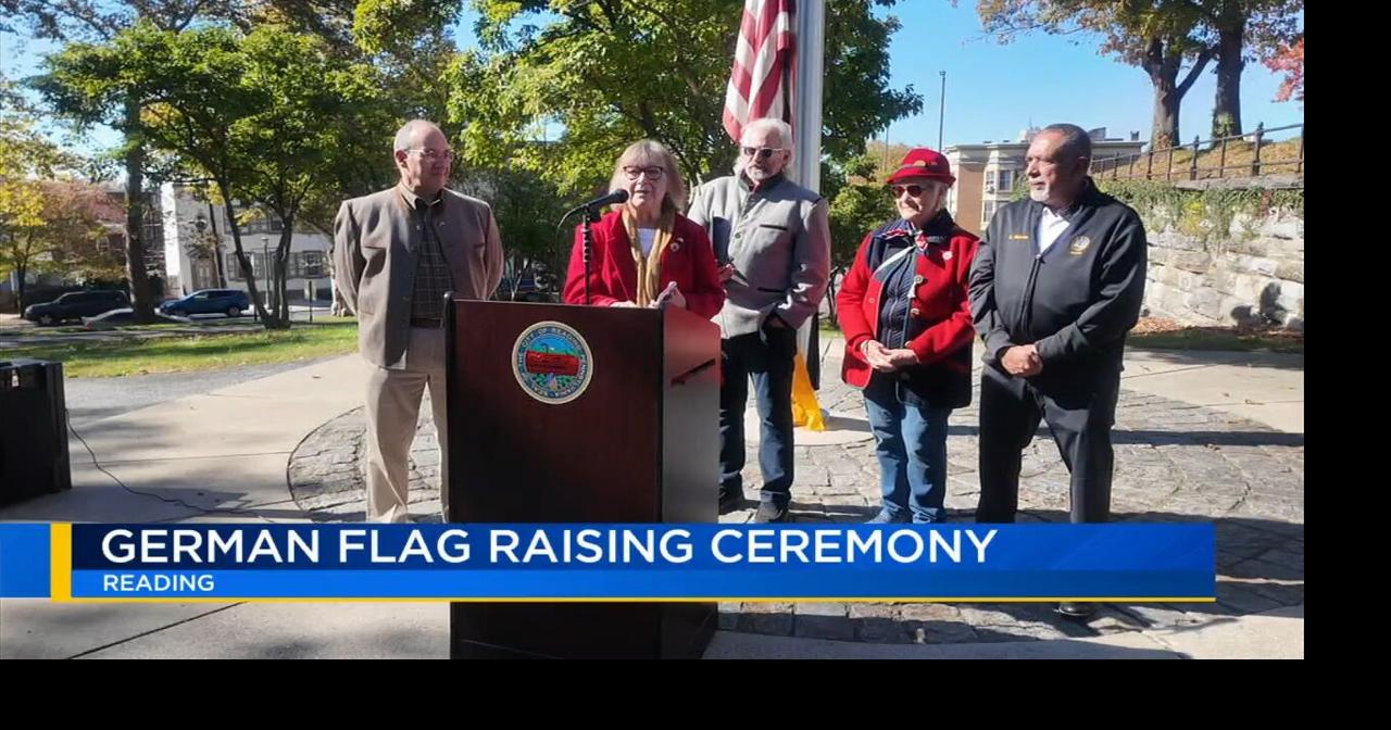 The German flag is flying high at Reading City Park | Reading Area ...