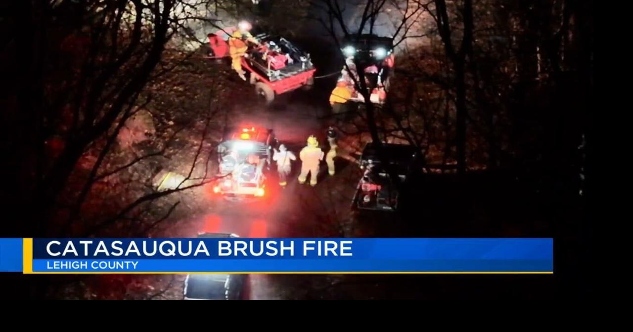 Crews respond to small fire near bridge in North Catasauqua | Lehigh ...