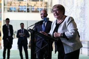 Michelle Bachelet hopes the world is ready for a female UN chief