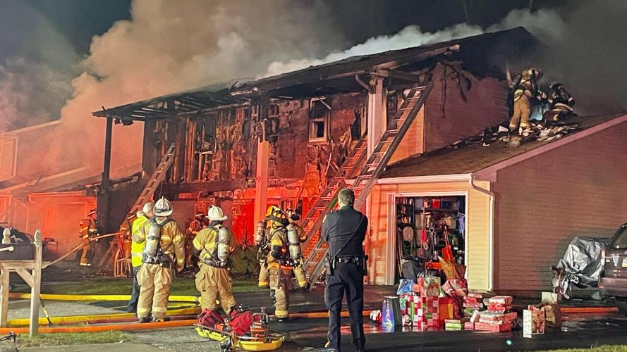 POLICE Christmas tree lights are likely to blame for fire that killed