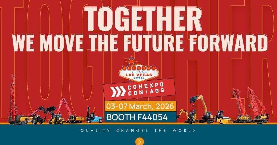 SANY to Unveil New Machines, Smart Technology, and Service at CONEXPO 2026