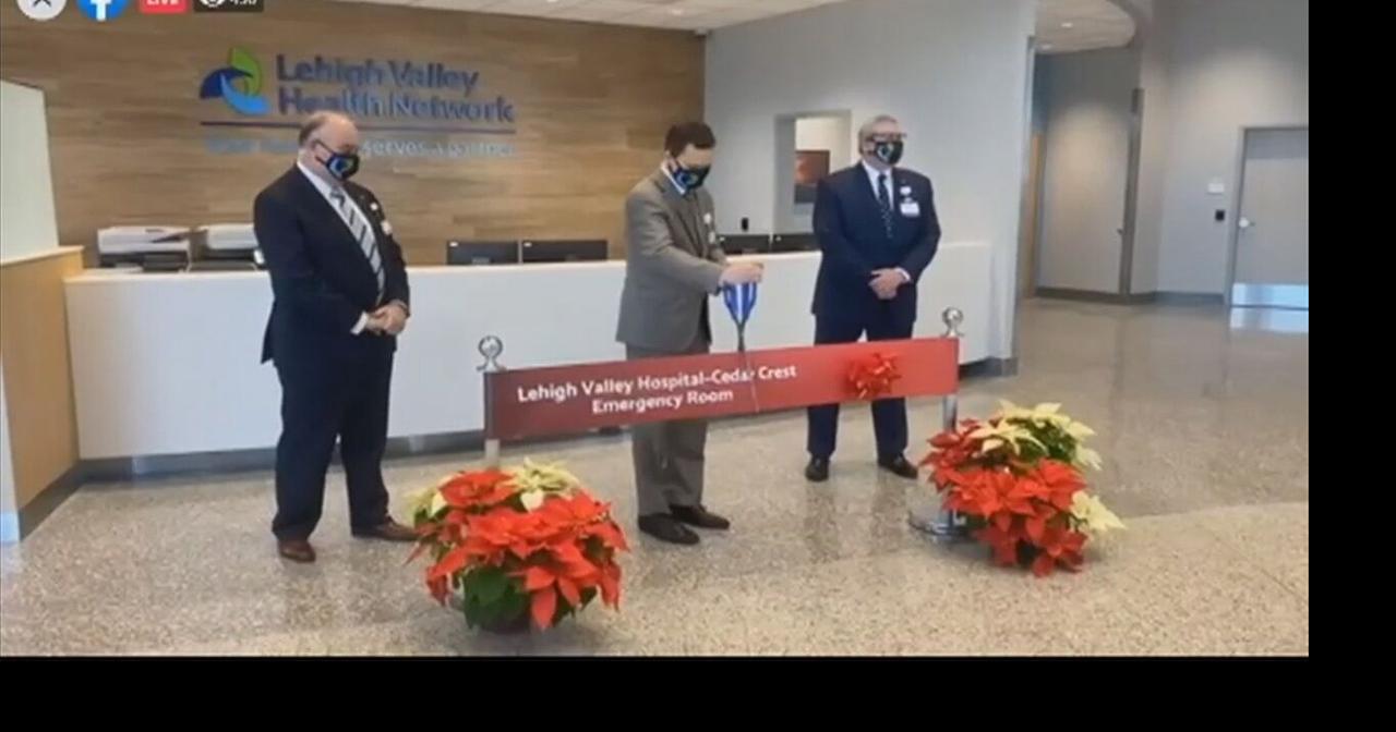 LVHN cuts ribbon on new emergency room on Cedar Crest campus Lehigh Valley Regional News