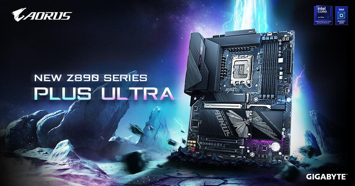 GIGABYTE Unveils Z890 PLUS Series Motherboards: Elite Gaming Performance Meets Exceptional Value
