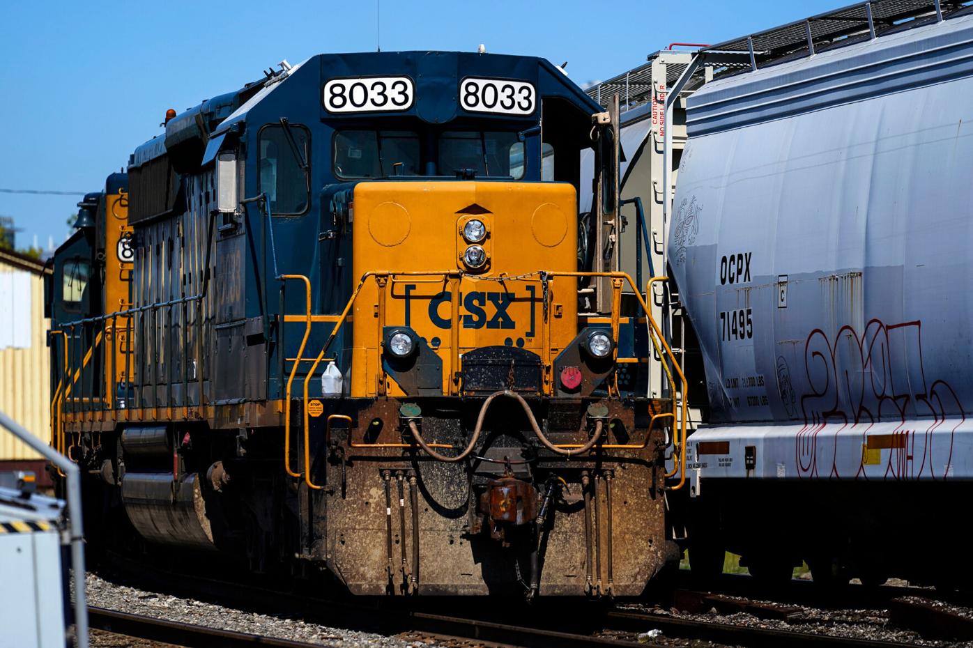 CSX railroad profit slips 2% as shipping demand remained weak and severance  costs hurt results | Ap-business | wfmz.com