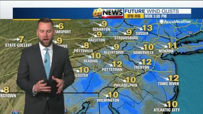 Becoming breezy and cooler this afternoon as sunshine returns and rain ...