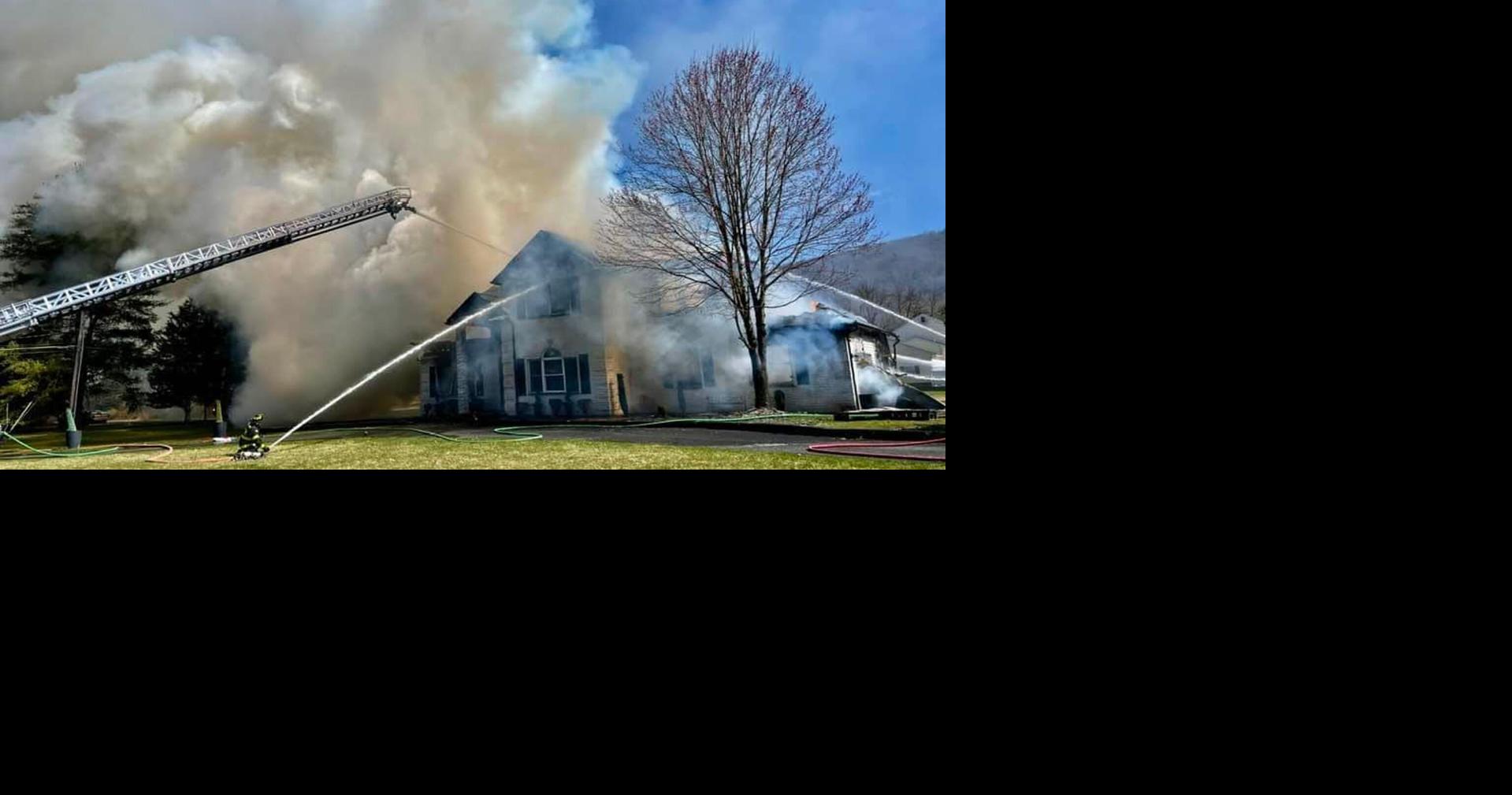 Crews battle 'fully involved' fire at house in Stroud Twp. | Poconos ...