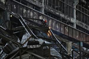 'Everything is destroyed': Ukrainian power plant in ruins after Russian strike