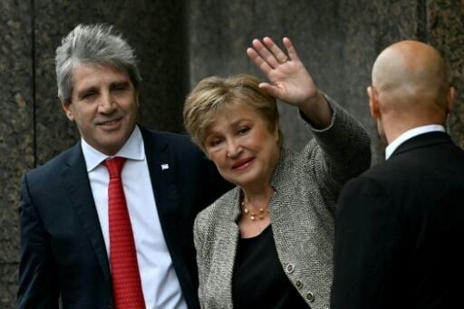 IMF boss hails 'much sounder' Argentine economy under Milei | Afp ...